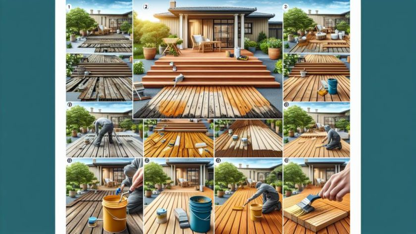 Les étapes pour rénover une terrasse en bois extérieure
