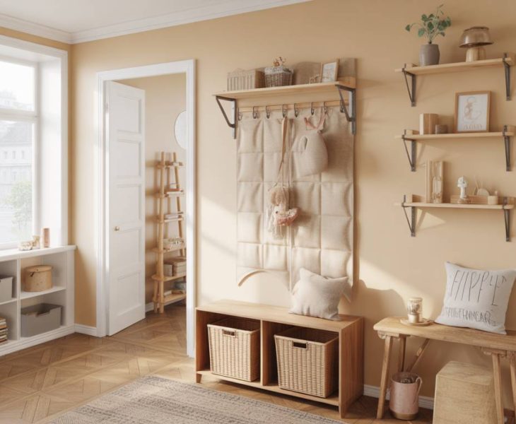 DIY : Réaliser un organiseur mural en tissu pour une entrée bien ordonnée