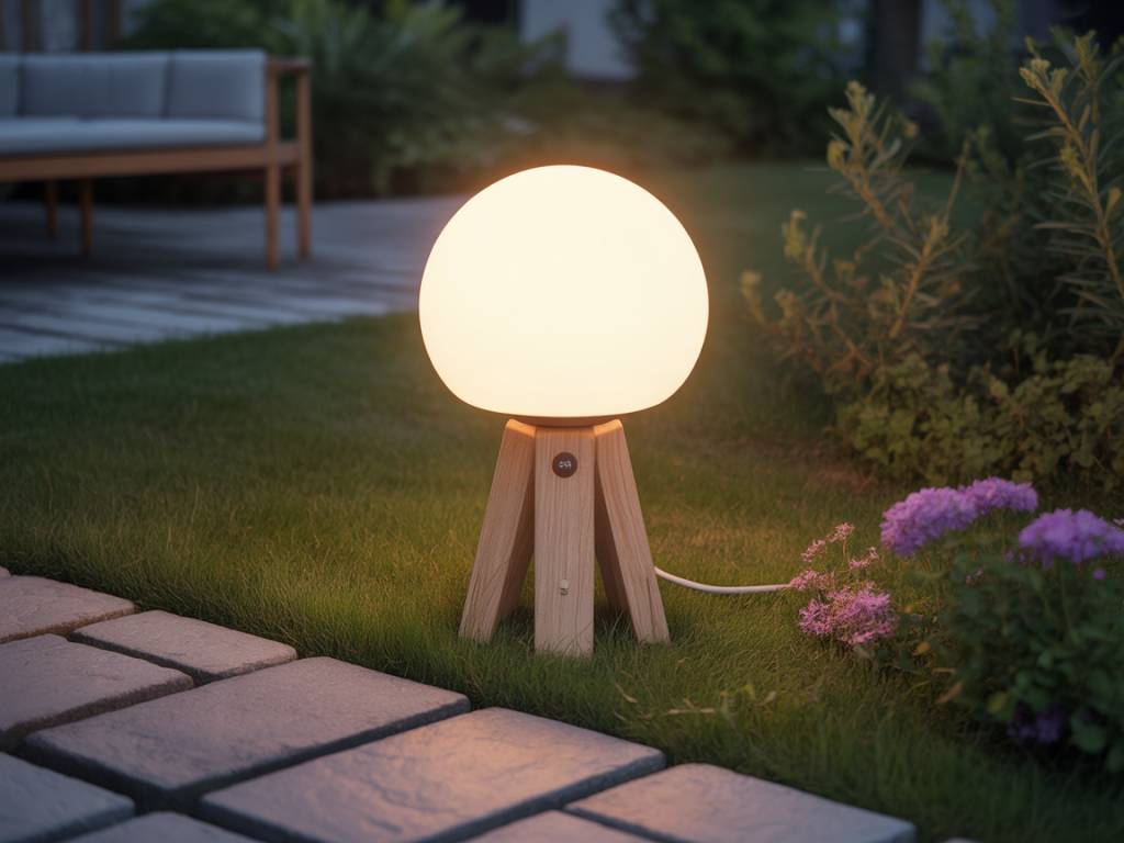 Luminaire extérieur sur pied : illuminez votre jardin avec élégance et durabilité