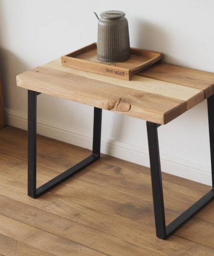 DIY : Fabriquer une table d’appoint en béton et bois pour une déco industrielle chic