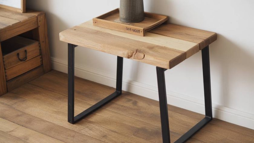 DIY : Fabriquer une table d’appoint en béton et bois pour une déco industrielle chic