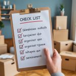 Préparer un déménagement : la check list complète pour organiser chaque étape sereinement
