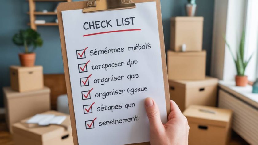 Préparer un déménagement : la check list complète pour organiser chaque étape sereinement