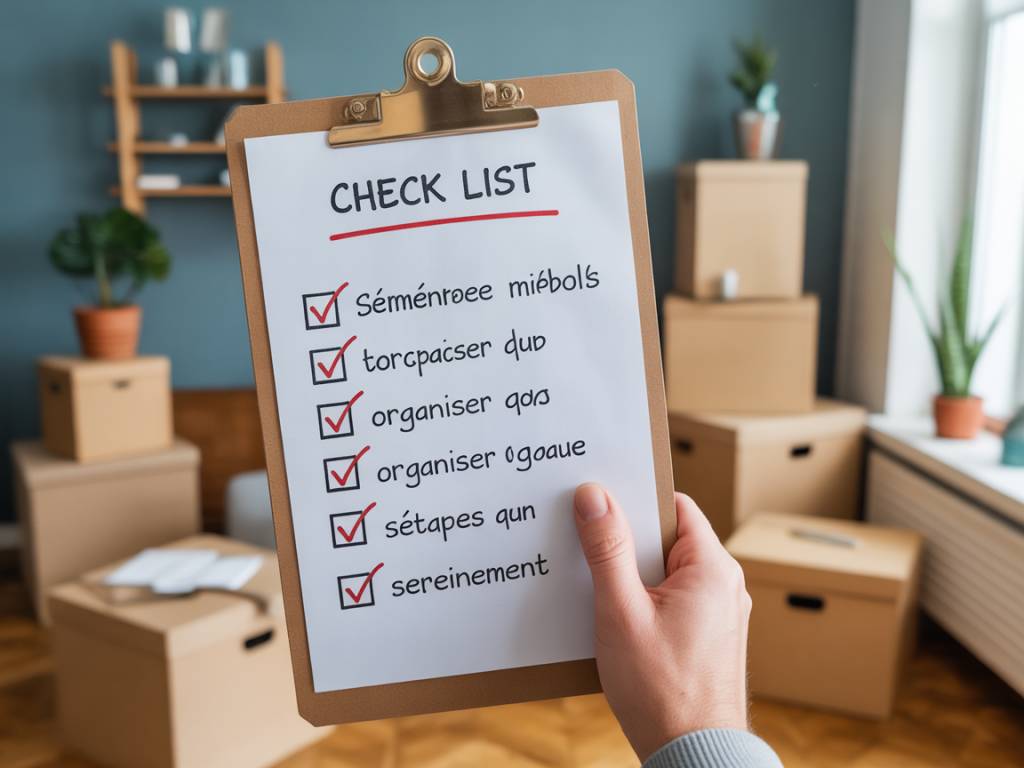 Préparer un déménagement : la check list complète pour organiser chaque étape sereinement