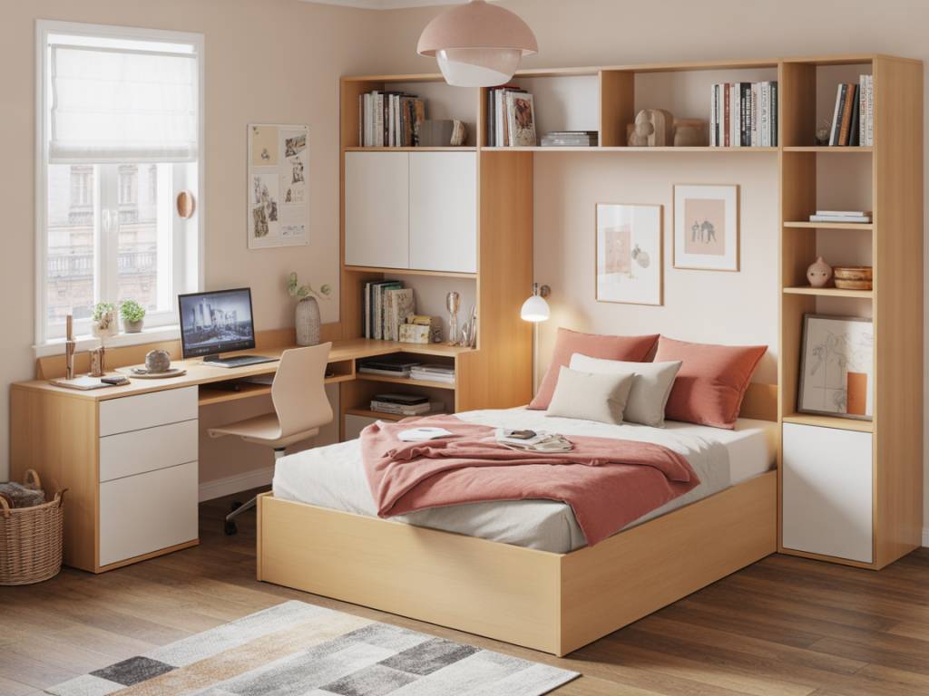 Lit bureau escamotable 9 idées de design et conseils pour aménager un espace de travail compact