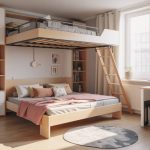 Comment fabriquer lit escamotable plafond soi-même pour gagner de la place dans un petit appartement