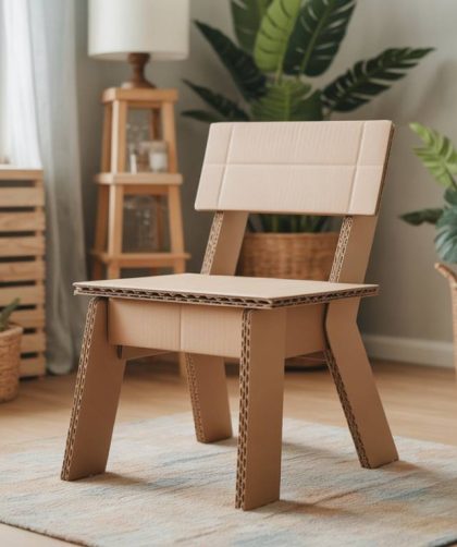 Construire une chaise en carton : guide pas à pas pour une assise solide et écoresponsable