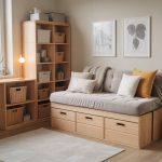 DIY : Fabriquer une banquette coffre avec rangements à partir de caisses en bois recyclées