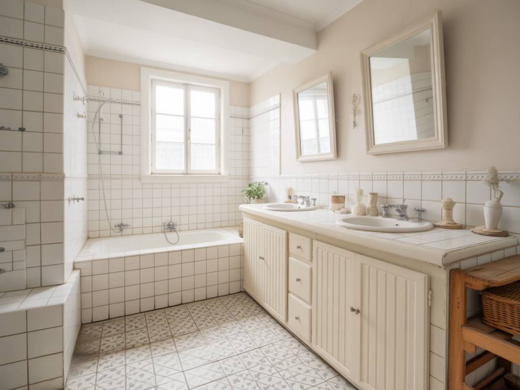 Home staging salle de bain carrelage : idées pour moderniser l’espace