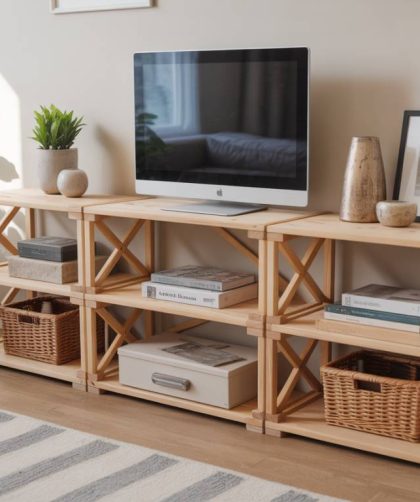 DIY : Fabriquer une étagère d’angle en bois recyclé pour optimiser un petit espace avec style