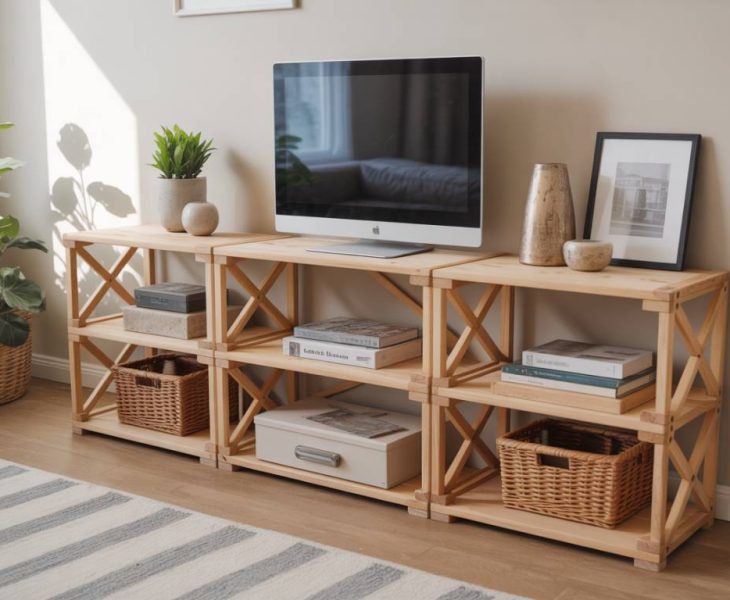 DIY : Fabriquer une étagère d’angle en bois recyclé pour optimiser un petit espace avec style