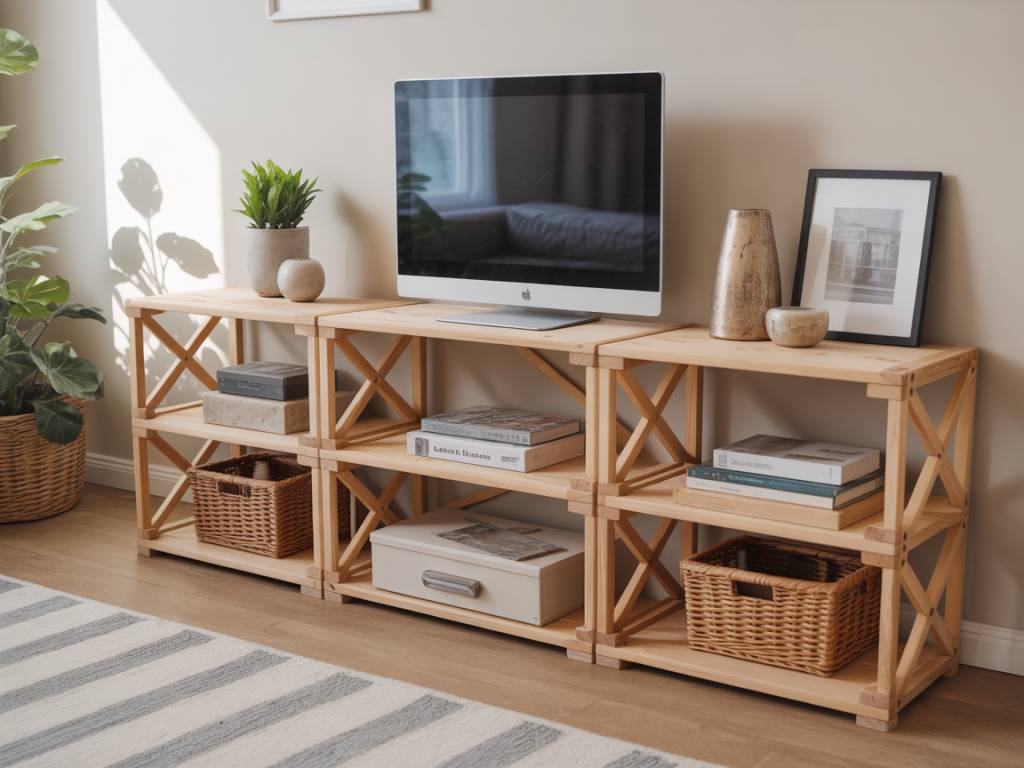 DIY : Fabriquer une étagère d’angle en bois recyclé pour optimiser un petit espace avec style