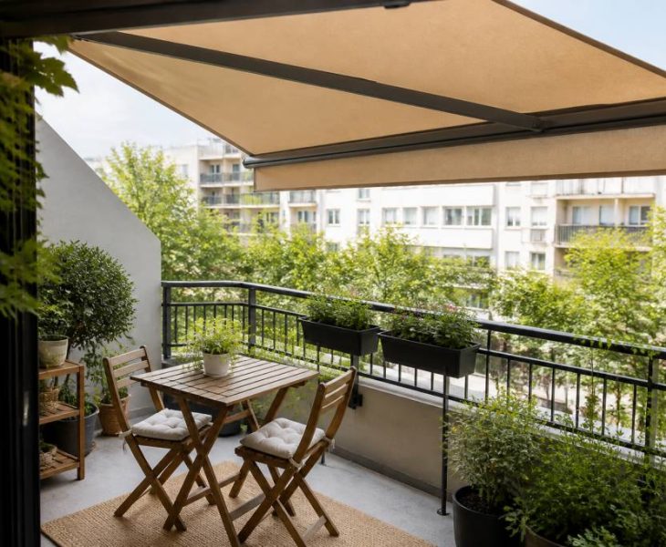 Store pour balcon : astuces pour optimiser un petit espace extérieur