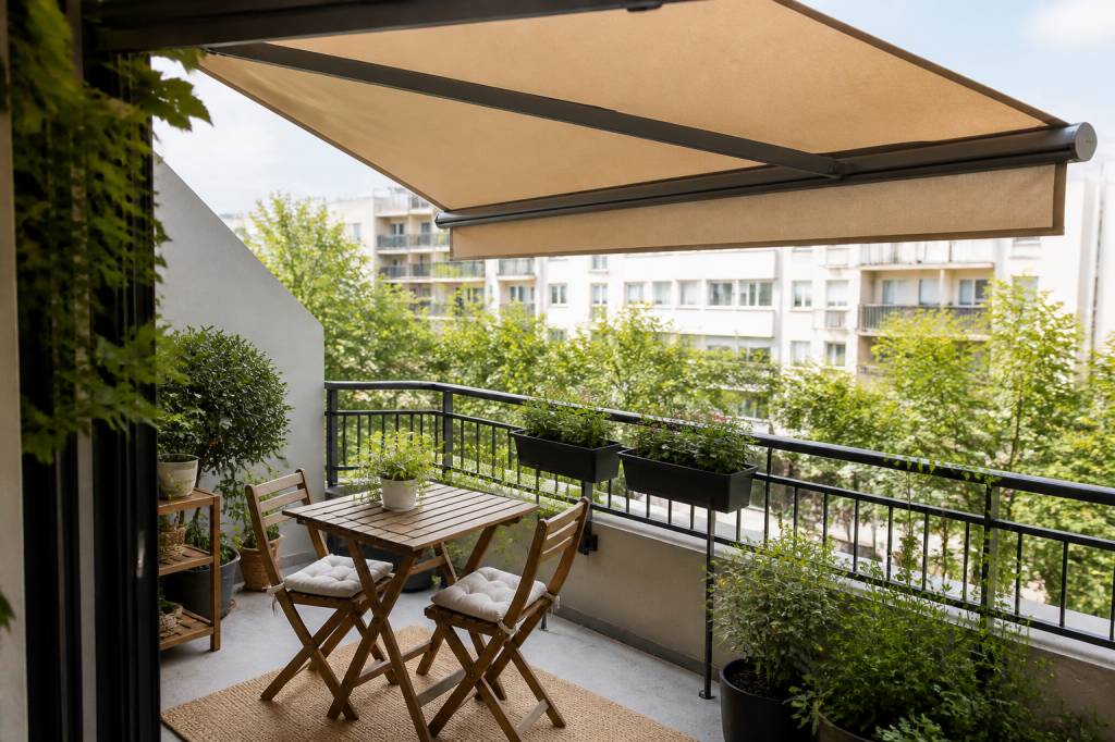 Store pour balcon : astuces pour optimiser un petit espace extérieur