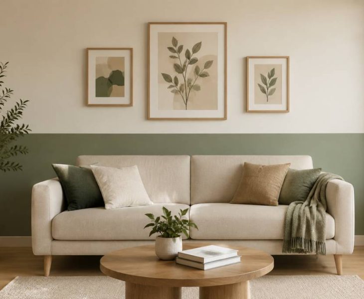 Mur 2 couleurs horizontal : idées et conseils pour réussir sa décoration intérieure