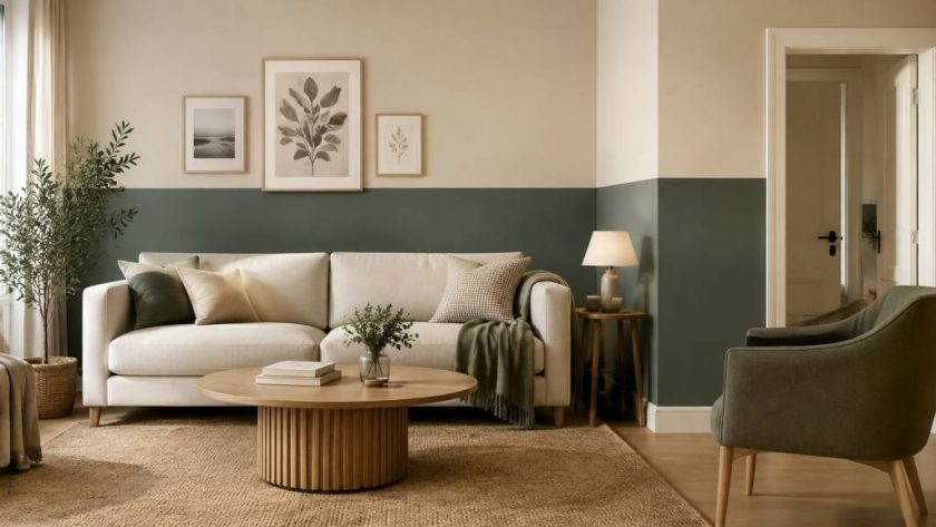 Murs bicolores : idées et conseils pour une décoration élégante
